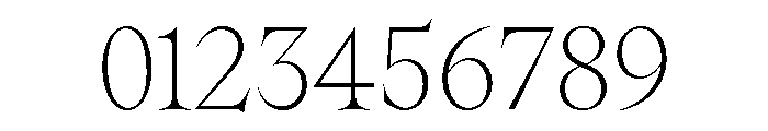 SpyreEpoch Thin Font OTHER CHARS
