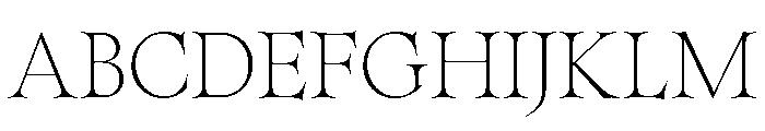 SpyreEpoch Thin Font UPPERCASE