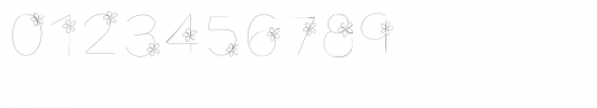 spring fling sketch font Font OTHER CHARS