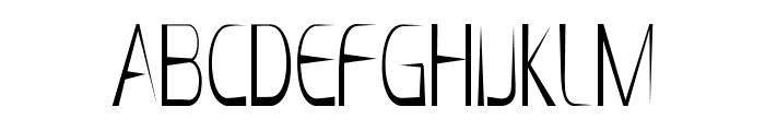 Spectran-CondensedRegular Font UPPERCASE