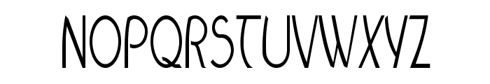 Spinster-CondensedRegular Font UPPERCASE