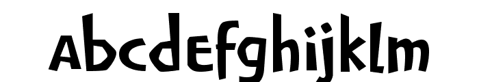 SplintHmkBold Font LOWERCASE