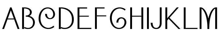 Springdale-Bold Font UPPERCASE