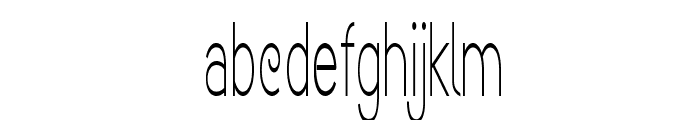 Springdale-ExtracondensedReg Font LOWERCASE