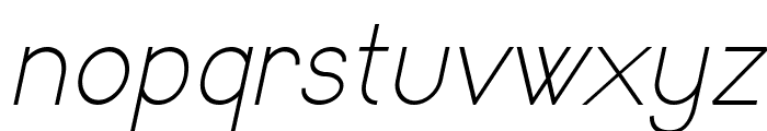 Springdale-Italic Font LOWERCASE