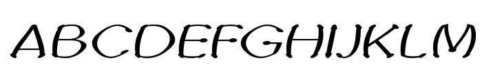 Sputz-BoldItalic Font UPPERCASE