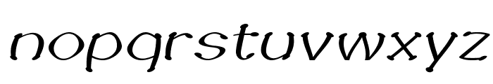 Sputz-BoldItalic Font LOWERCASE