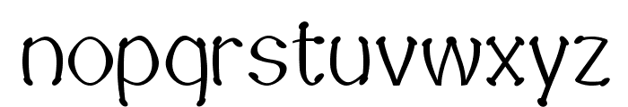 Sputz-CondensedBold Font LOWERCASE
