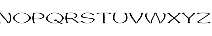 Sputz-ExpandedRegular Font UPPERCASE