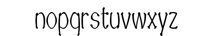 Sputz-ExtracondensedBold Font LOWERCASE