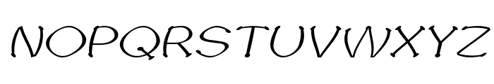 Sputz-Italic Font UPPERCASE