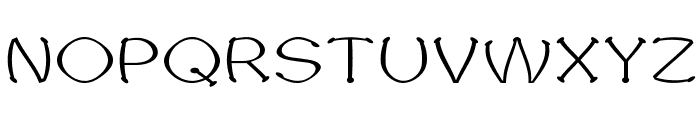 Sputz Font UPPERCASE