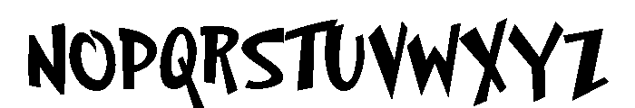 Space Toaster Bold Font UPPERCASE