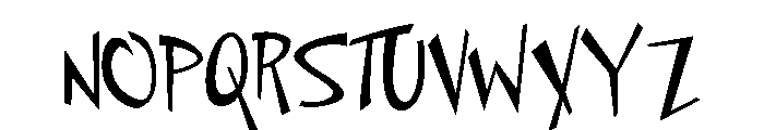 Space Toaster Regular Font UPPERCASE