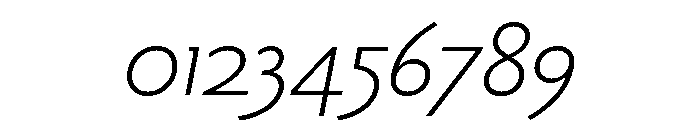 Spectators Headline Light Italic Font OTHER CHARS