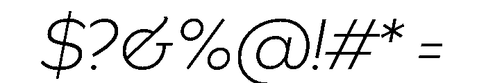 Spectators Headline Light Italic Font OTHER CHARS
