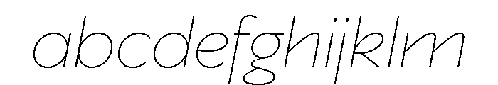 Spectators Headline Thin Italic Font UPPERCASE