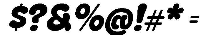 Spellbound Regular Italic Font OTHER CHARS