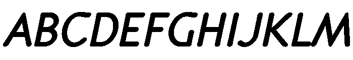 Speyside Bold Italic Font UPPERCASE