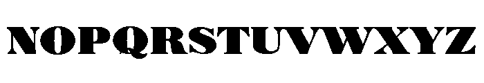 Sphinx Solid Font UPPERCASE