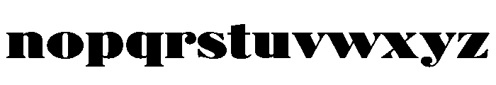 Sphinx Solid Font LOWERCASE