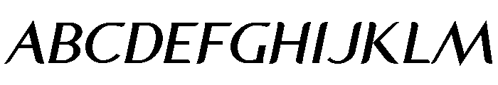 Spiggie Bold Italic Font UPPERCASE