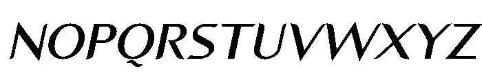 Spiggie Bold Italic Font UPPERCASE