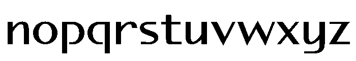 Spiggie Bold Font LOWERCASE