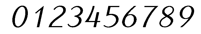 Spiggie Regular Italic Font OTHER CHARS