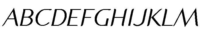 Spiggie Regular Italic Font UPPERCASE
