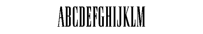 Spire Regular Font UPPERCASE