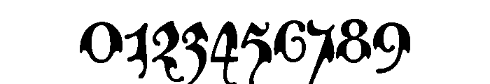 Spooky Regular Font OTHER CHARS