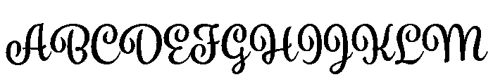 Spumante Bold Font UPPERCASE
