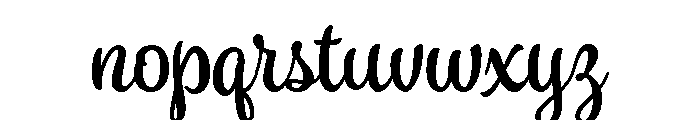 Spumante Bold Font LOWERCASE