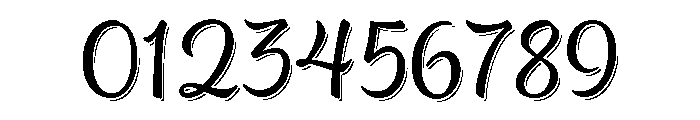 Spumante Regular Plus Shadow Font OTHER CHARS