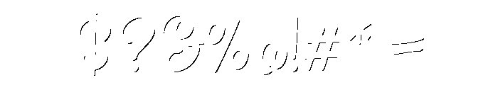 Spumante Shadow Font OTHER CHARS