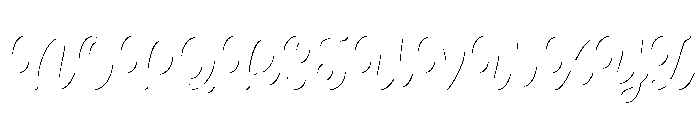 Spumante Shadow Font UPPERCASE