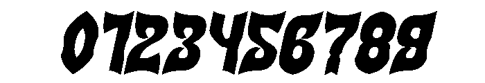 SQUADRON Bold Italic Font OTHER CHARS