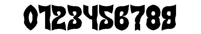 SQUADRON Bold Font OTHER CHARS
