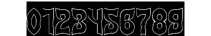 SQUADRON-Hollow-Inverse Font OTHER CHARS