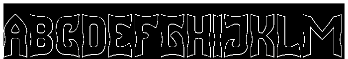 SQUADRON-Hollow-Inverse Font UPPERCASE