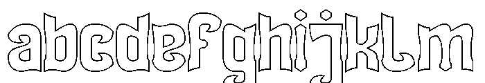 SQUADRON-Hollow FONT
