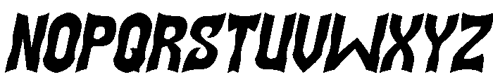 SQUADRON Italic Font UPPERCASE