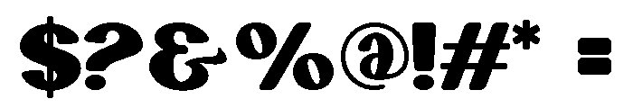 Sqerot Font OTHER CHARS