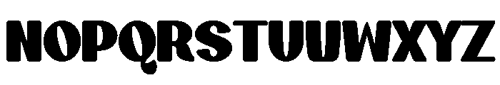 Sqerot Font UPPERCASE