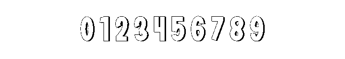 Square Alphabet Font OTHER CHARS