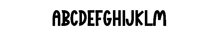 Square Design Font UPPERCASE