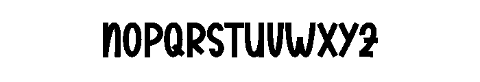 Square Design Font UPPERCASE