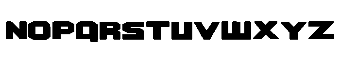 Square Letter Regular Font LOWERCASE