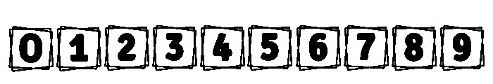 Square Party Regular Font OTHER CHARS
